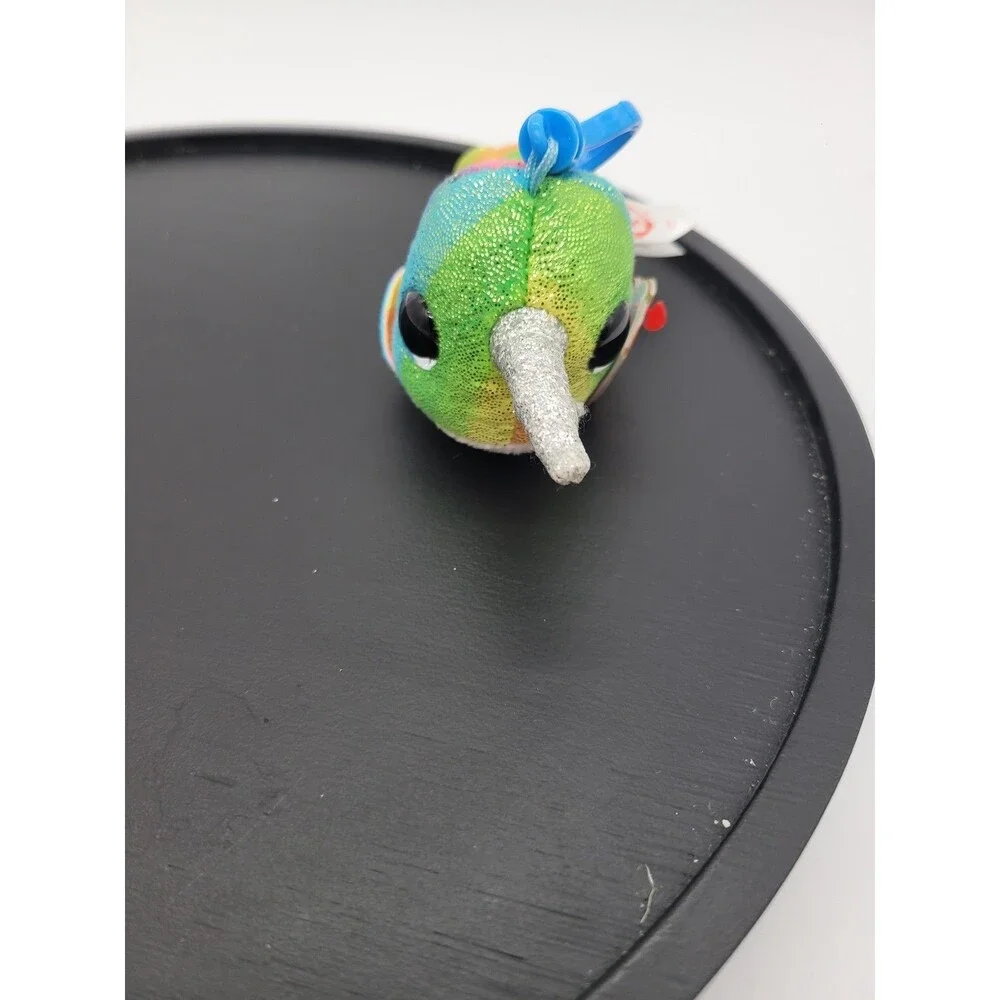 2018 Ty Beanie Boos Key Clip NORI the Narwhal 3